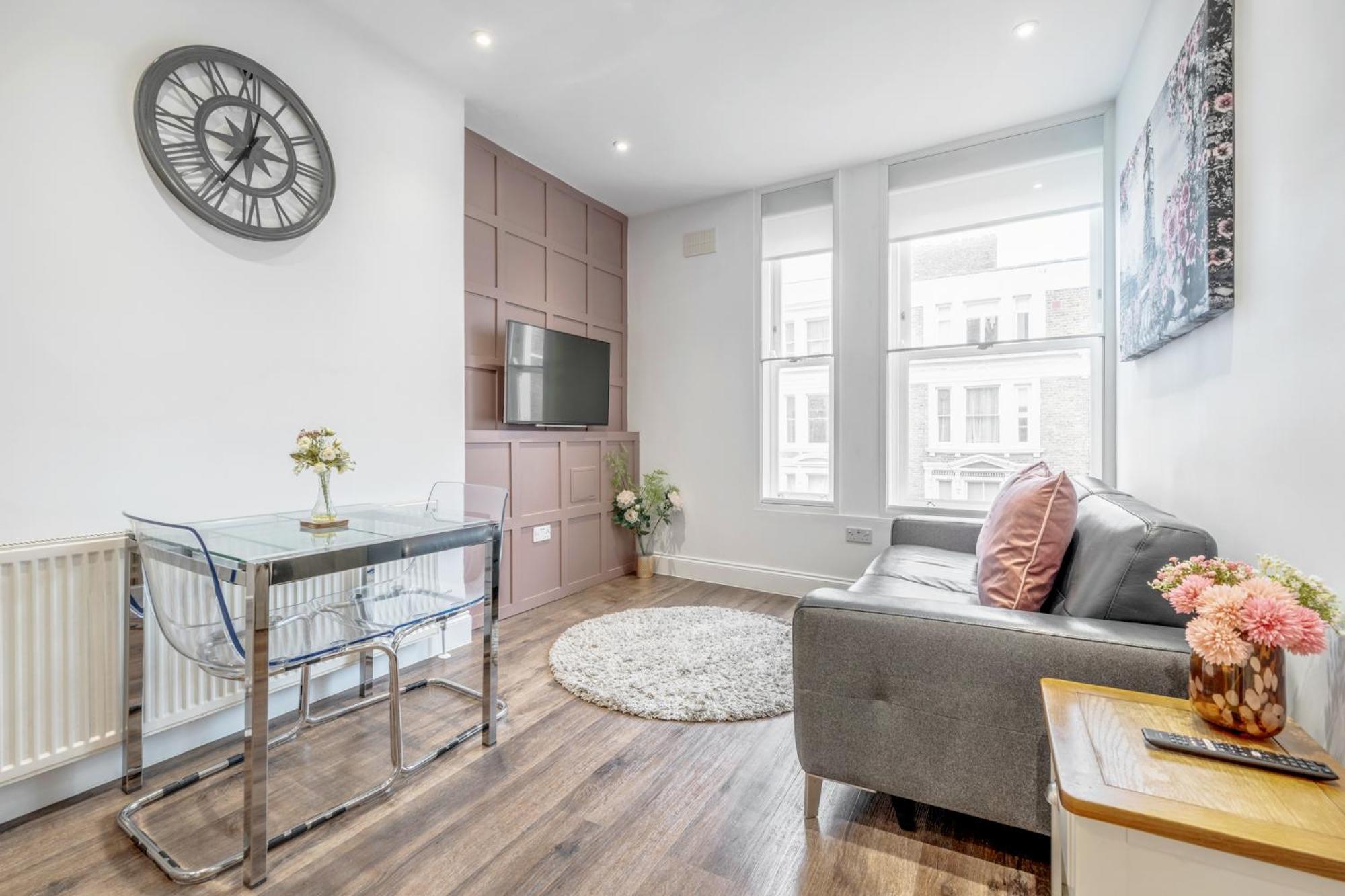Bright & Modern 2-Bed Notting Hill Apartment London Luaran gambar